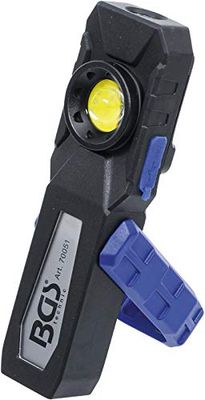 BGS 70051 | COB LED Workshop Lamp with Magnet and Hook | foldable