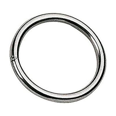 Best Divers Ring roestvrij staal Ø30 mm (Ecoack 2 stuks), unisex volwassenen, grijs,