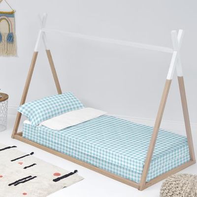 Vichy Saco nórdico 105 x 200 cm (Cama 105) met Relleno Azul