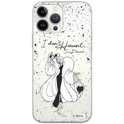 ERT GROUP etui na telefon Xiaomi REDMI NOTE 9, case oryginalny i oficjalnie licencjonowany przez Disney, wzór Cruella i Puppy 001, optymalnie dopasowane, plecki z TPU częściowo przeźroczyste