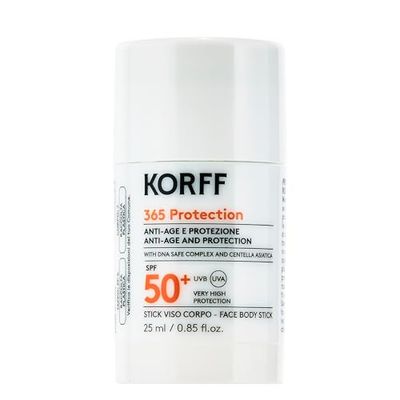 Korff 365 Protection Stick do ciała SPF50+, bardzo wysoka ochrona, 25 ml