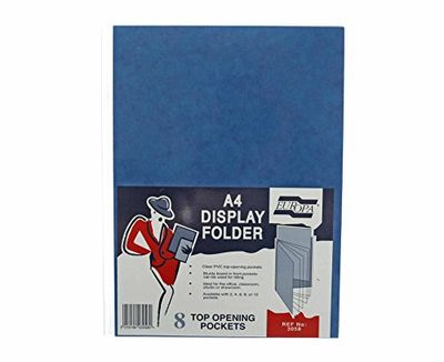Europa A4 Affichage fichier BLUE bleu