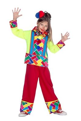 WILBERS & WILBERS Costume de clown, Unisex Children, 3811-152, Multicolore, 152