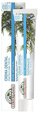 Corpore Sano Total Protection Toothpaste-Juniper,Thyme,Rosemary,Sage, Mint-FLUOR/SLS FREE-CERTIFIED ORGANIC-75 ml/2.5 fl oz by Corpore Sano