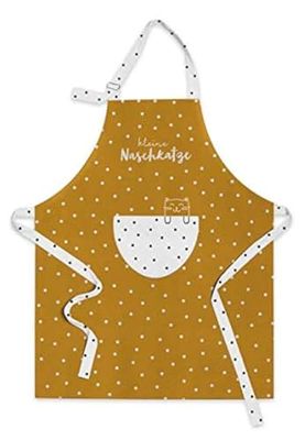 Grafik-Werkstatt 63913 Tablier de cuisine en coton avec inscription amusante Motif petit chat