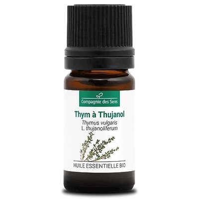 TIMO AL TUJANOL BIO - 5mL - Olio Essenziale di Qualità Premium - 100% Puro, Naturale, garantito ChromaCert® - Chemotipizzato & Integrale