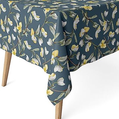 Martina Home Olga Blue Resin Tablecloth 300 x 140 cm