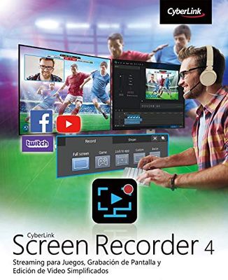 CyberLink Screen Recorder 4 | PC | Código de activación PC enviado por email