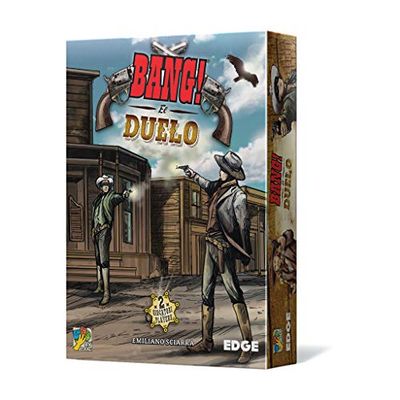 EDGE JUEGOS Bang-Le Duel, Jeu de Cartes EEDVBU01, EDGBA30, Multicolore
