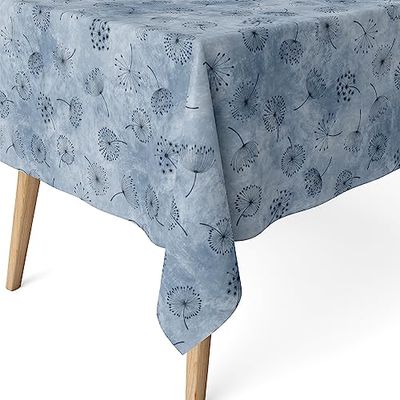 Martina Home Blue Lion Resin Tablecloth 260 x 140 cm