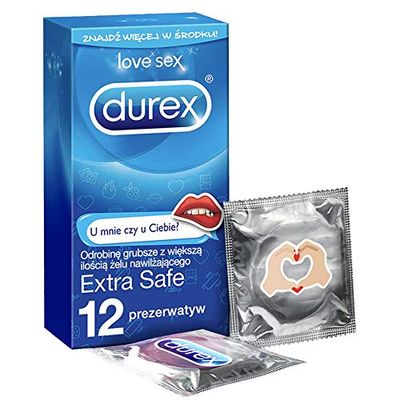 DUREX EXTRA SAFE 12UDS