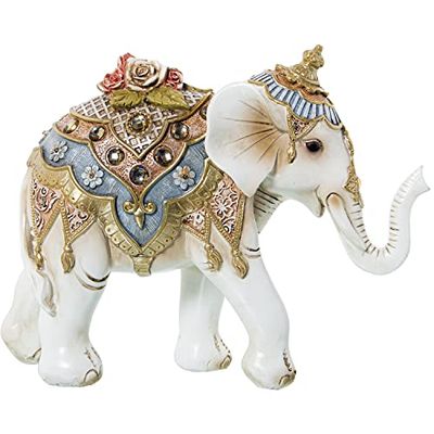Żywiczna figurka BLANCO/DORADO, 27 x 9 x 20 cm