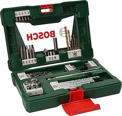 Bosch Pasta de 48 V - Line para perfuração e aparafusamento (com barra magnética, para madeira, pedra e metal, acessórios ferramentas de perfuração e aparafusamento)