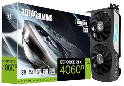 ZOTAC Gaming GeForce RTX 4060 Ti Twin Edge OC NVIDIA 8 Go GDDR6