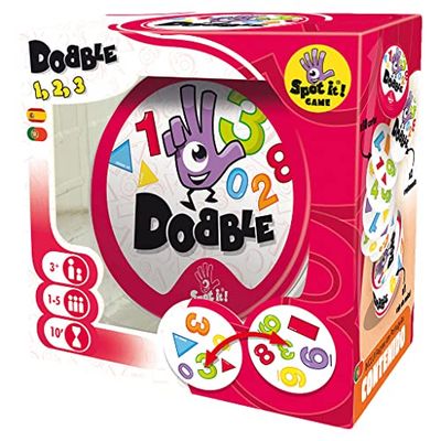 Dobble – Forme e numeri, Asmodee DOBCF01ES) - Lingua Spagnola