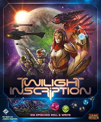 Fantasy Flight Games Twilight Inscription Expert Game Strategy Game 1-8 Giocatori da 14+ Anni 90-120 Minuti Tedesco