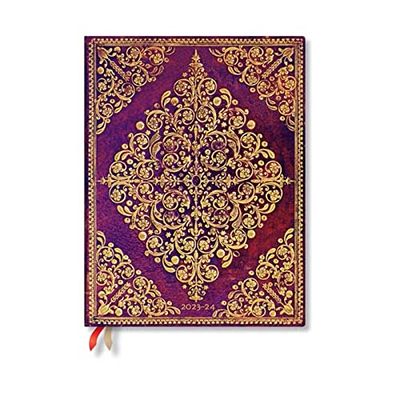 Paperblanks 2024 18-Month Diary, Viola, Vertical, Ultra (180 × 230 mm), Purple