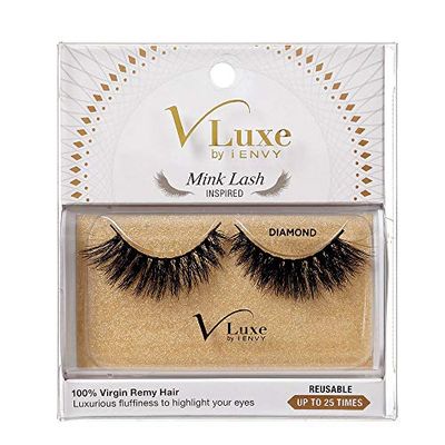 I-ENVY V Luxe Remy Hair Minklash/Register Inspired Diamond (Vlef03), uniek, standaard