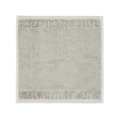 Möve Bamboo Luxe paño de jabón, Plateado, 30 x 30 cm