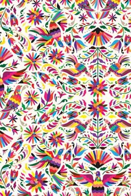 Otomi Colorful Notebook: cute mexican back to school, diary, office supplies, personal use journal