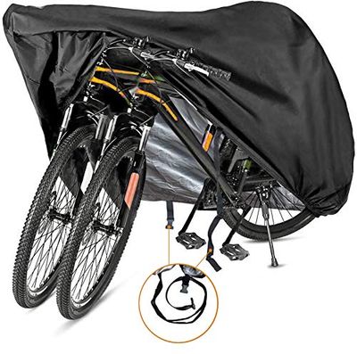 Szblnsm Copertura per bici per 1, 2 o 3 biciclette da esterno impermeabile 420D resistente materiale Ripstop offre una protezione costante per tutti i tipi di biciclette per tutte le stagioni