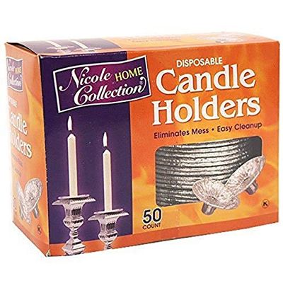 Nicole Home Collection Candle Holder, Aluminum