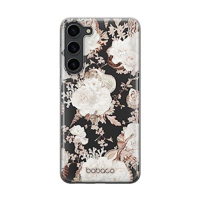 ERT GROUP mobiltelefonfodral för Samsung S23 PLUS originalt och officiellt licensierat Babaco mönster Flowers 044 optimalt anpassad till formen på mobiltelefonen, fodral tillverkad av TPU-plast