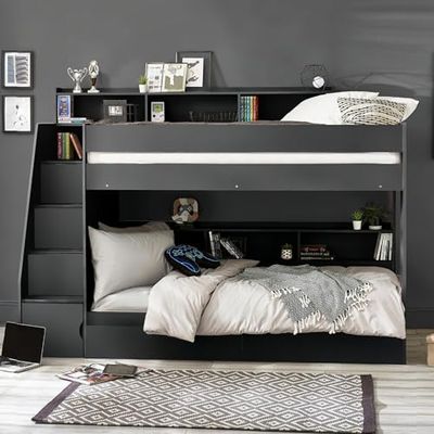 Julian Bowen Lit superposé Camelot Staircase Anthracite