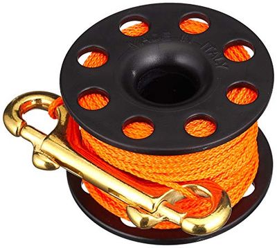 Best Divers ml0061or, Moulinet plongée unisexe – Adulte, Noir, 30 mètres