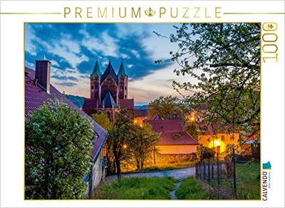 CALVENDO Puzzle Freyburg Le Soir 1000 Pieces 64 x 48 cm from Martin Wasilewski