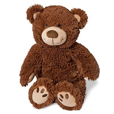 Grünspecht 324-V2 warmteknuffeldier, beer, papa, raapzaad-binnenkussen, bruin