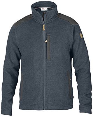Fjällräven Buck Fleece M, Felpa Uomo, Grigio (Graphite), S