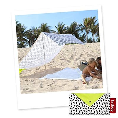 Fatboy® Miasun Multi | Tenda da spiaggia portatile | Leggera e facile da montare | Tenda da spiaggia resistente ai raggi UV | 330 x 190 x 140 cm