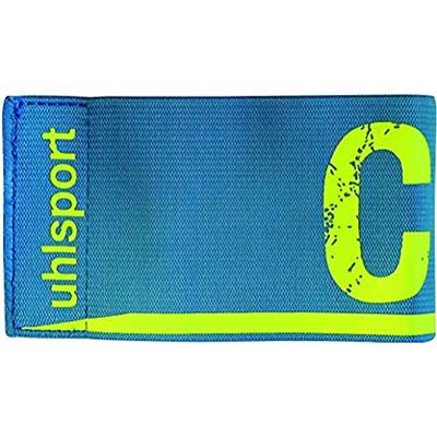 uhlsport 1006750020001 Brazalete de Capitán, Unisex niños, Multicolor (Cyan/Blanco), Talla Única