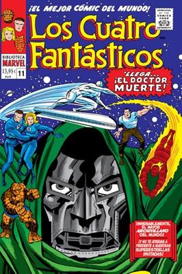 Biblioteca marvel los 4 fantásticos 11. 1966-67: fantastic four 54-58, annual 4 usa