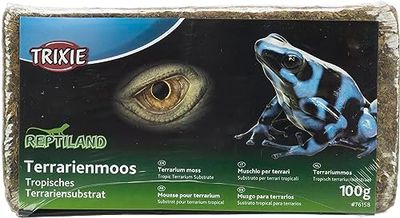 Trixie Sphagnum Moss tropicale terrario substrato Brick, 100g