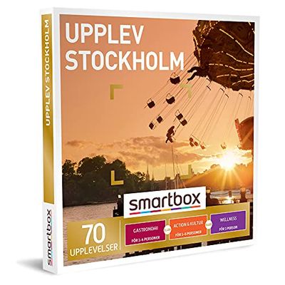 Smartbox - Upplev Stockholm - 70 aktiviteter - 1 unik upplevelse i Stockholm för 1-6 personer - present till honom, present till henne