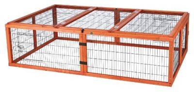 Coniglio e piccoli roditori Outdoor Run Con Cover, 174 x 48 x 109 cm