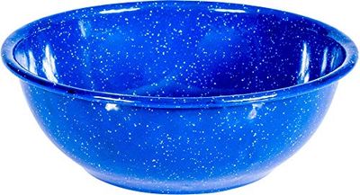 CAO - Ciotola smaltata da 60 cl, per campeggio e escursionismo adulto, unisex, blu, 5,2 cm