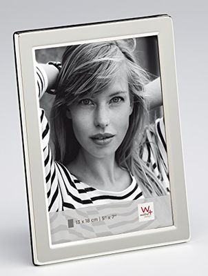 walther design Moldura de fotos prata 7 x 10 cm moldura de retrato Lola PO015S