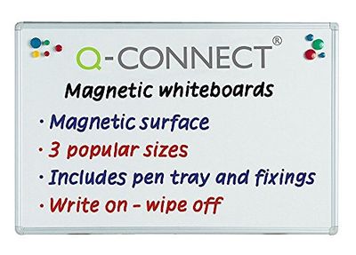 Q-CONNECT magnetisch whiteboard 90 x 60 cm