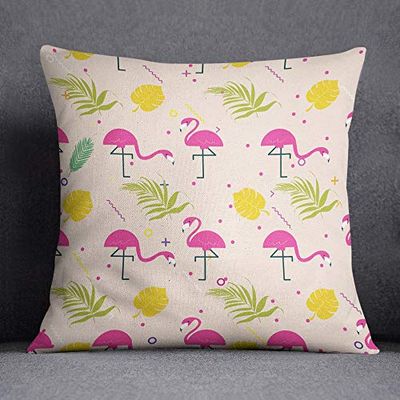 Bonamiason Decoratieve kussenslopen 45x45 cm, Kussenhoezen Bank, Decoratieve Kussenhoesjes, Kussensloop Sierkussen Kerstmis - Ontworpen en geproduceerd in Turkije