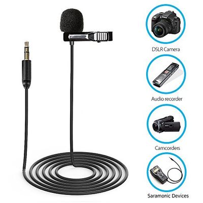 Saramonic SR-XLM1 Lavalier Mic Mono cavo 3.5mm 6m
