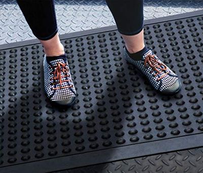 Floortex, Anti-Fatigue Bubble Mat, Closed Top Design, 120 x 90cm (FR490120FBM)