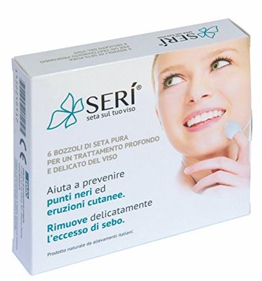 Serì 6 Cocons de soie pure - Traitement du visage doux et purifiant en profondeur