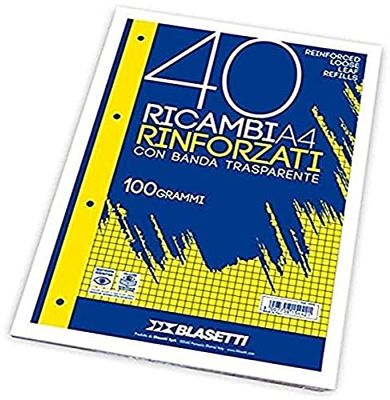 Blasetti 5441 A4 100 g/m2 40 ark millimeterpapper