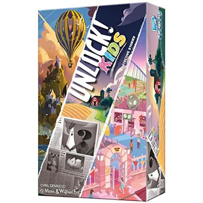 Space Cow | Unlock! Kids Detective stories | Escape Room Families Board Game | Ages 6+ | 1 to 4 Players | 20 Minutes per Game