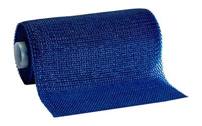 3M Sosft-Cast, Syntetiskt bandage, halvstyv, syntetisk glasfiber, polyuretanharts, aminokatalysator, blå, mått 10 cm x 3,65 m, förpackning med 10 enheter