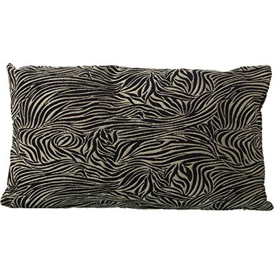 COJÍN 50X30CM JACQUARD C/CREMALLERA CEBRA 50X30CM