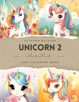 Unicorn 2: Coloring Book